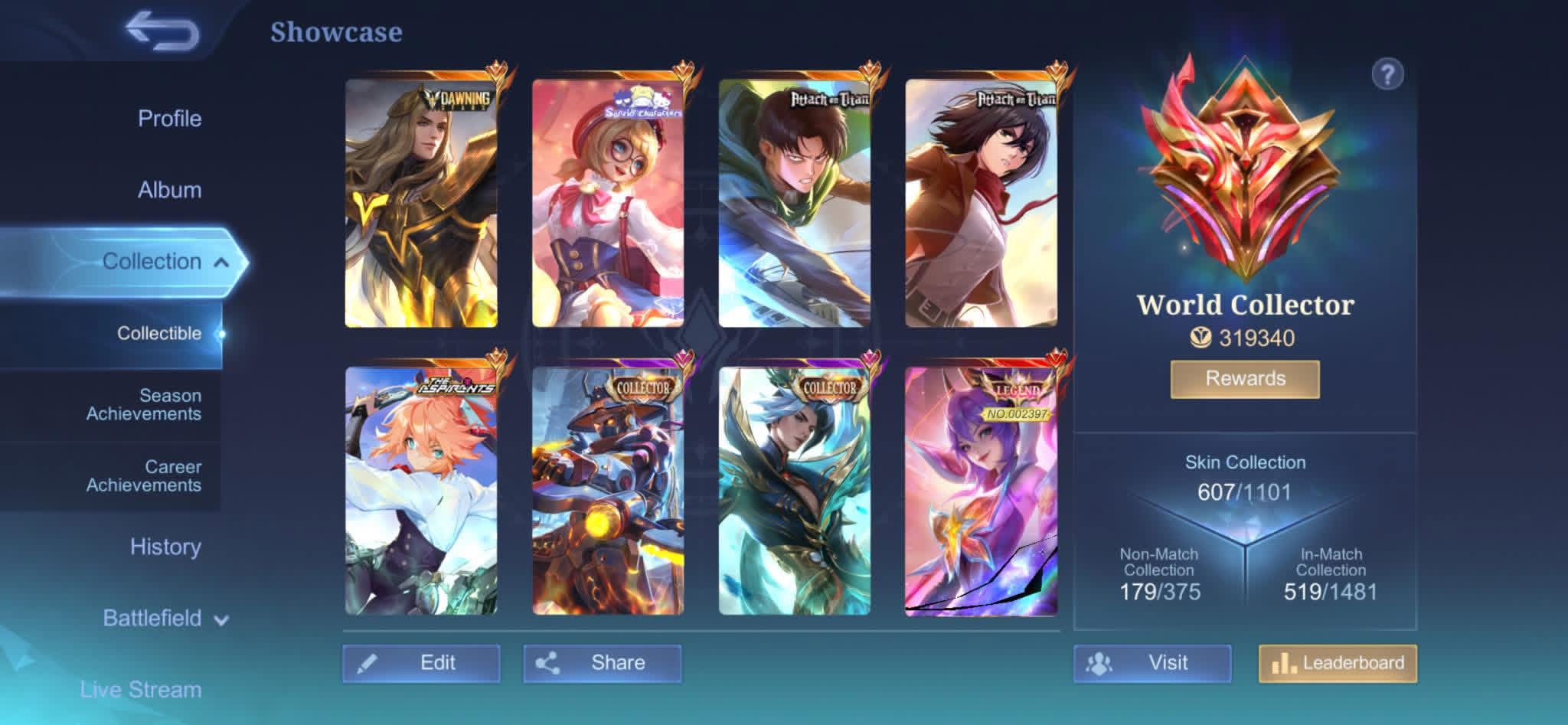mlbb kolektor sultan bosku