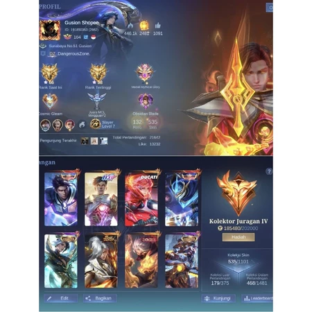JUAL AKAUN MLBB