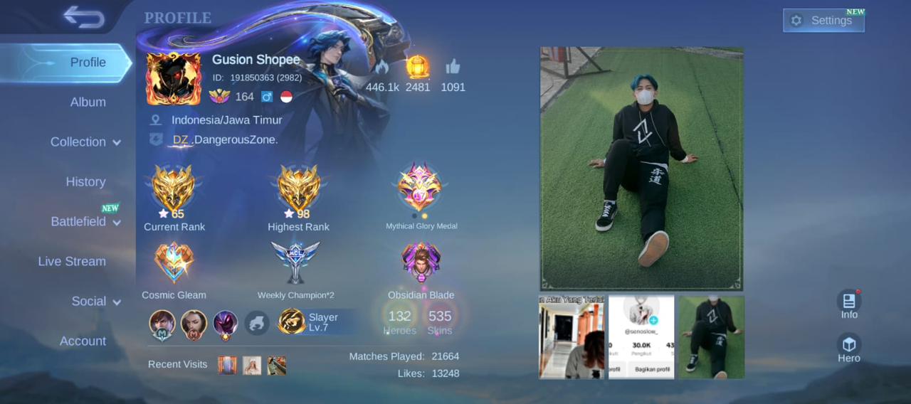 MLBB dijual murah minat gas